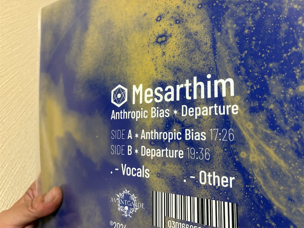 Mesarthim「Anthropic Bias / Departure」新品レコード