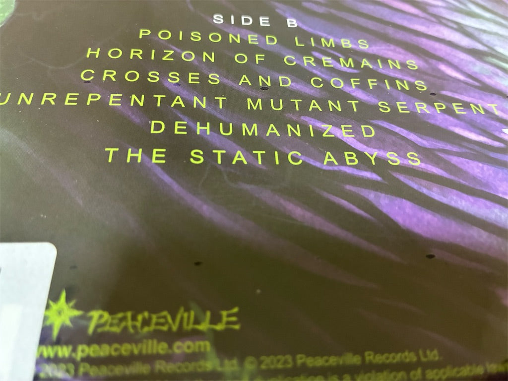 Static Abyss【Aborted From Reality】新品レコード