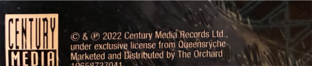Queensrÿche【Digital Noise Alliance】新品レコード