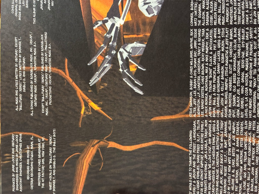 Obituary【Back from the Dead】中古レコード