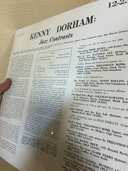 Kenny Dorham 【 jazz contrasts】新品レコード
