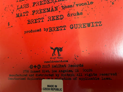 Rancid【Indestructible】新品レコード