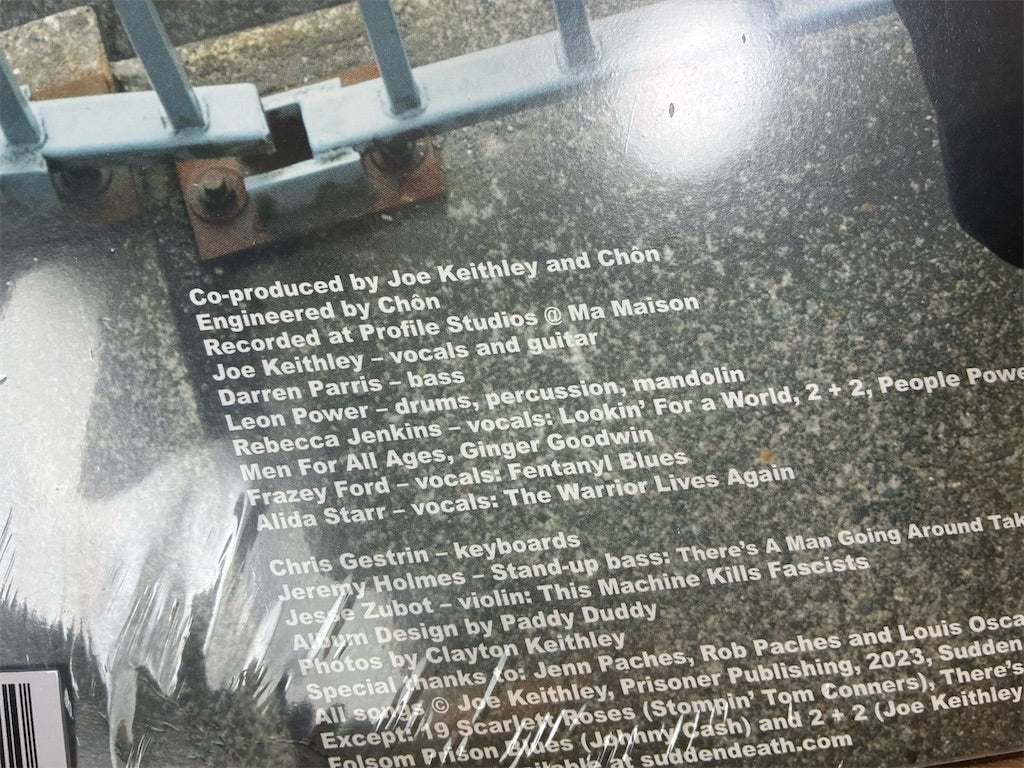 Joe Keithley【STAND】　新品レコード