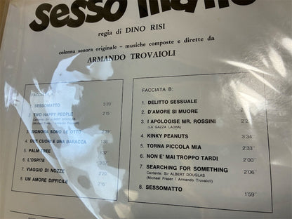Armando Trovajoli「Sessomatto」中古レコード