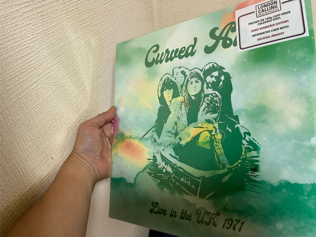 Curved Air【Live in the UK 1971】新品レコード