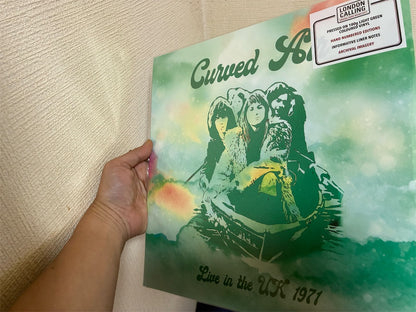 Curved Air【Live in the UK 1971】新品レコード