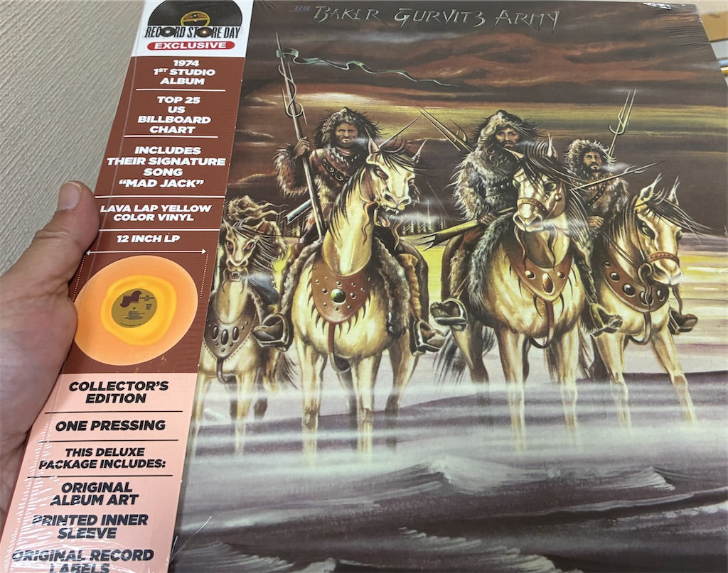 Baker Gurvitz Army【The Baker Gurvitz Army】中古レコード