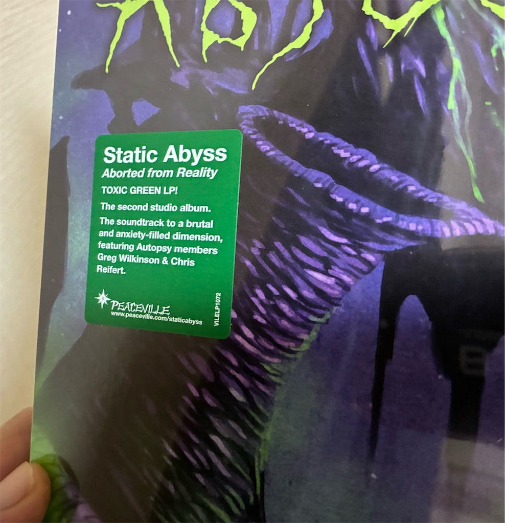 Static Abyss【Aborted From Reality】新品レコード
