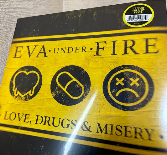 Eva Under Fire【Love, Drugs & Misery】新品レコード