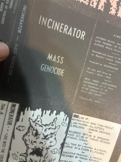Incinerator【Mass Genocide / Live Into The Crematorium】中古レコード