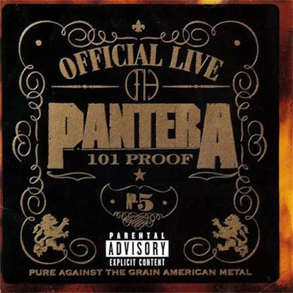 Pantera【Official Live: 101 Proof】新品レコード