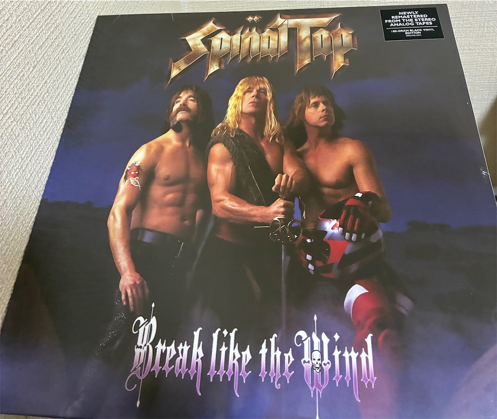 Spinal Tap【Break Like the Wind】新品レコード