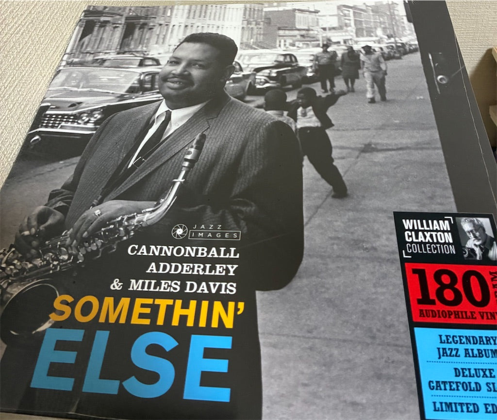 Cannonball Adderley & Miles Davis【Somethin' Else】新品レコード