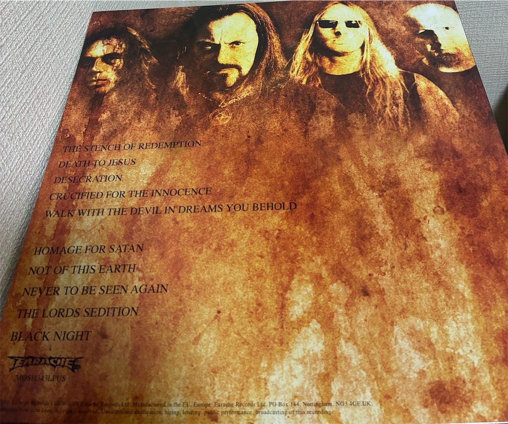 Deicide【The Stench of Redemption】新品レコード