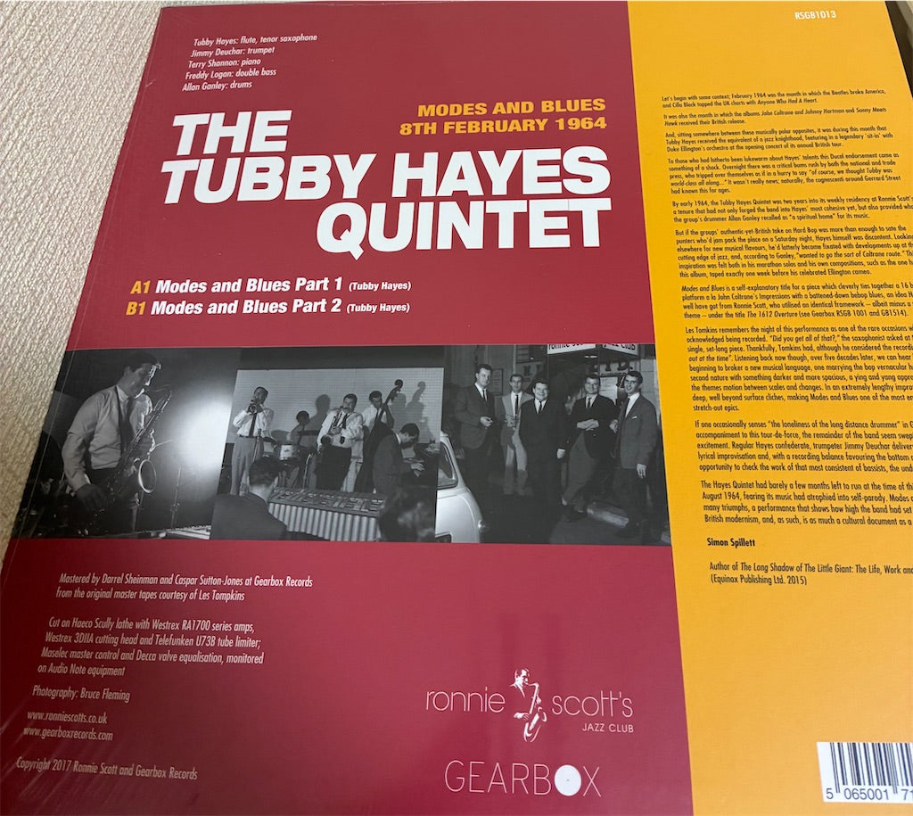 Tubby Hayes【Modes and Blues: 8th February 1964 (Live at Ronnie Scott's)】
