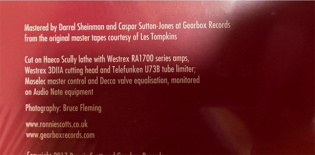 Tubby Hayes【Modes and Blues: 8th February 1964 (Live at Ronnie Scott's)】