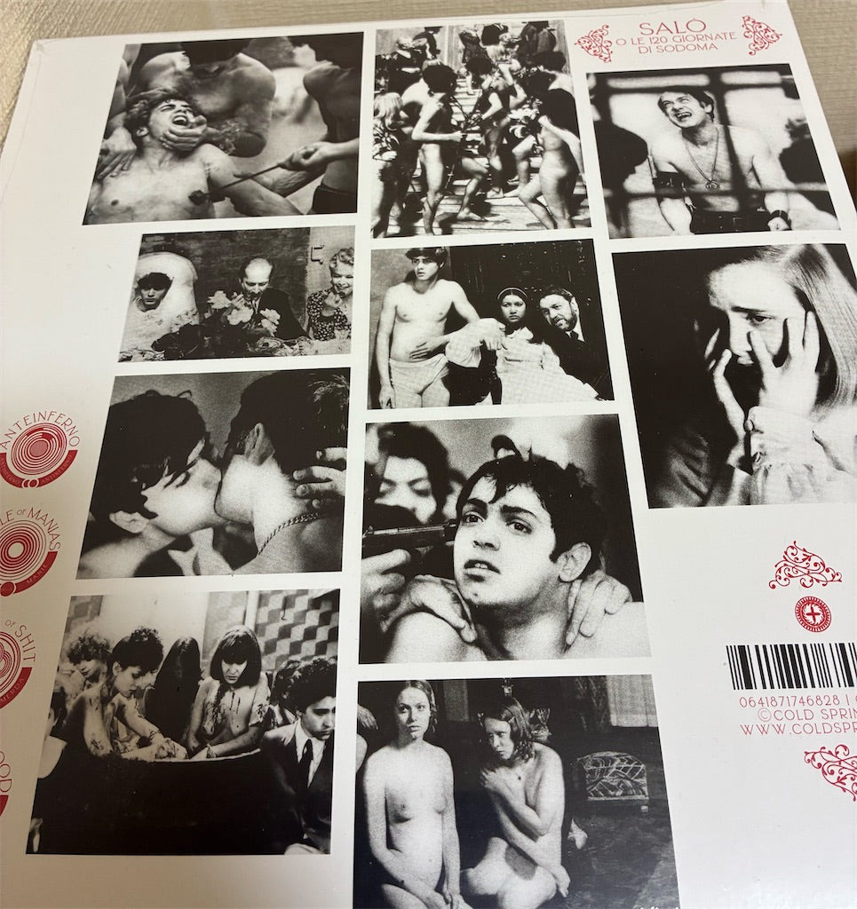 Ennio Morricone【Salo Or The 120 Days Of Sodom ソドムの市OST】新品レコード