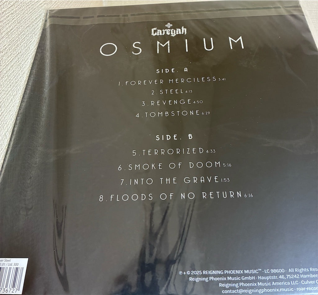 CAREGAH【OSMIUM】新品レコード