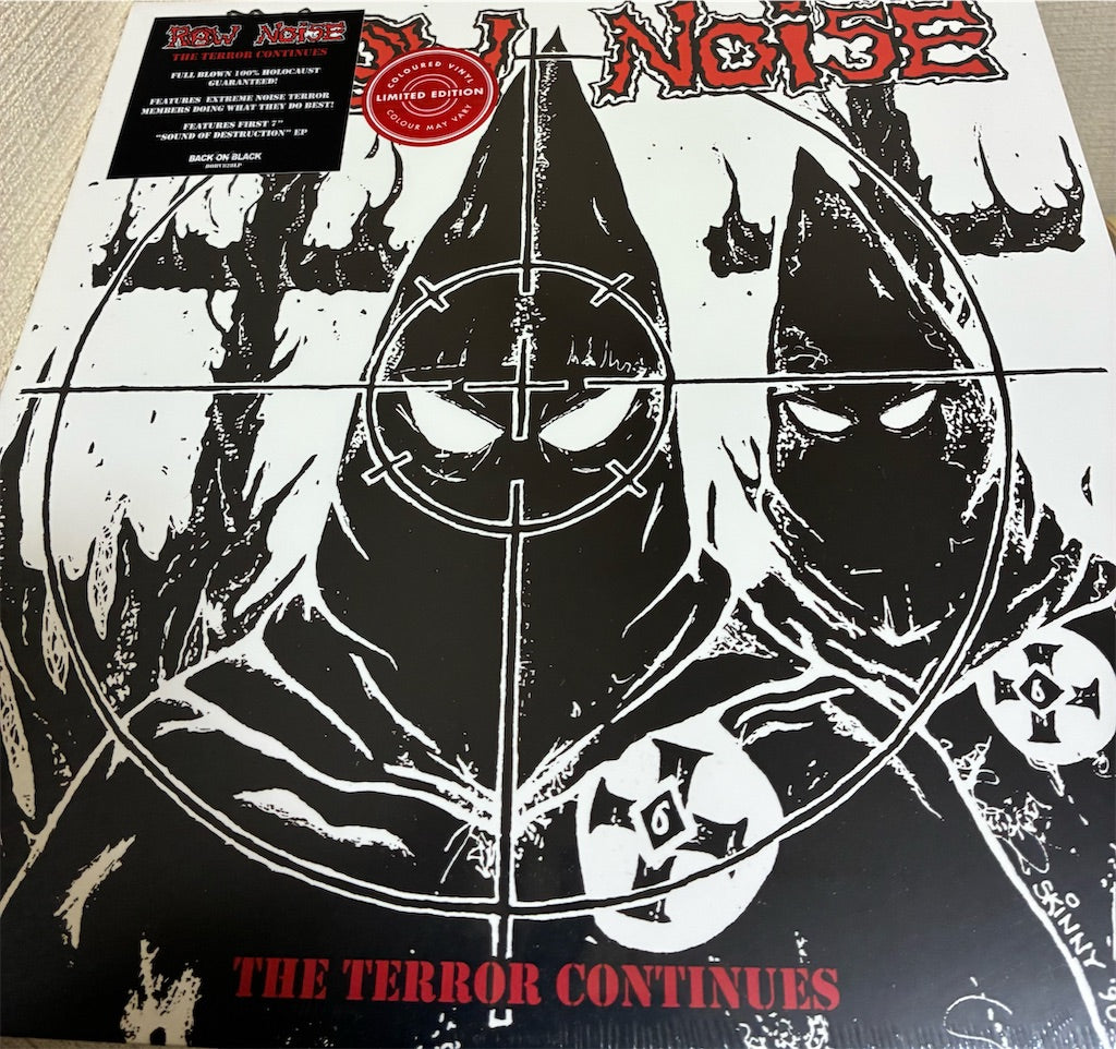 Raw Noise【The Terror Continues】新品レコード