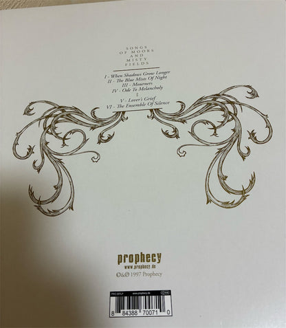 Empyrium【Songs of Moors and Misty Fields】新品レコード