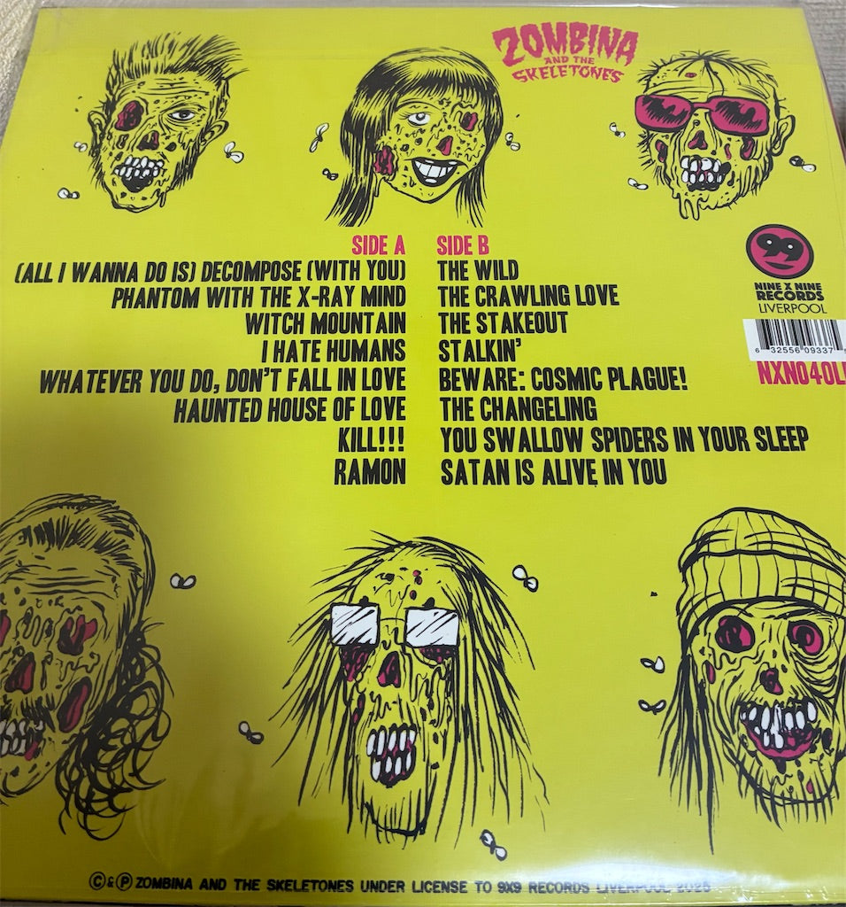 Zombina and the Skeletones【In Sinistereo】新品レコード