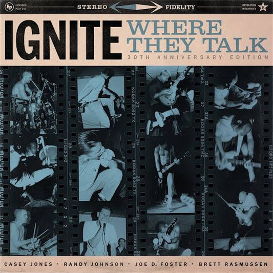 Ignite【Where They Talk: 30th Anniversary Edition】新品レコード