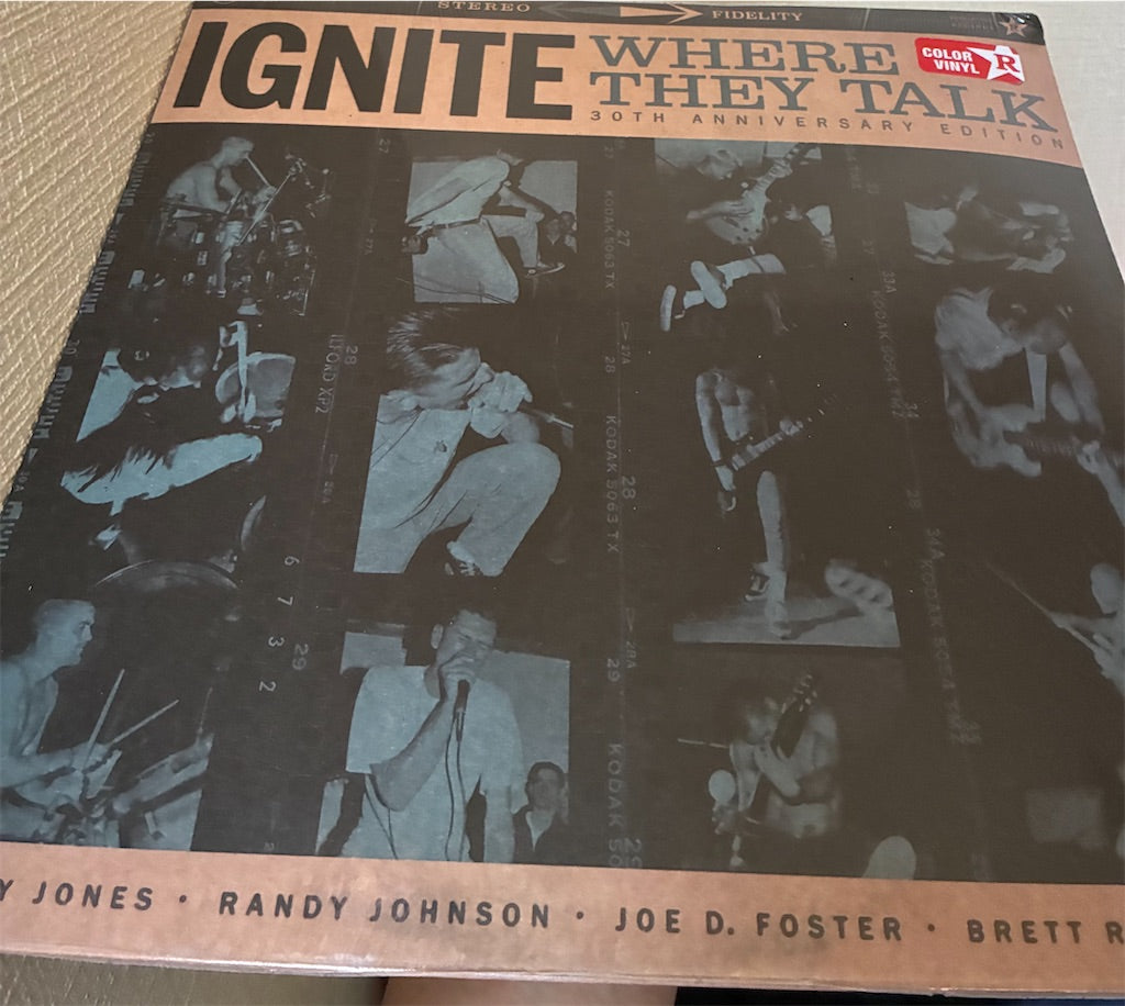 Ignite【Where They Talk: 30th Anniversary Edition】新品レコード
