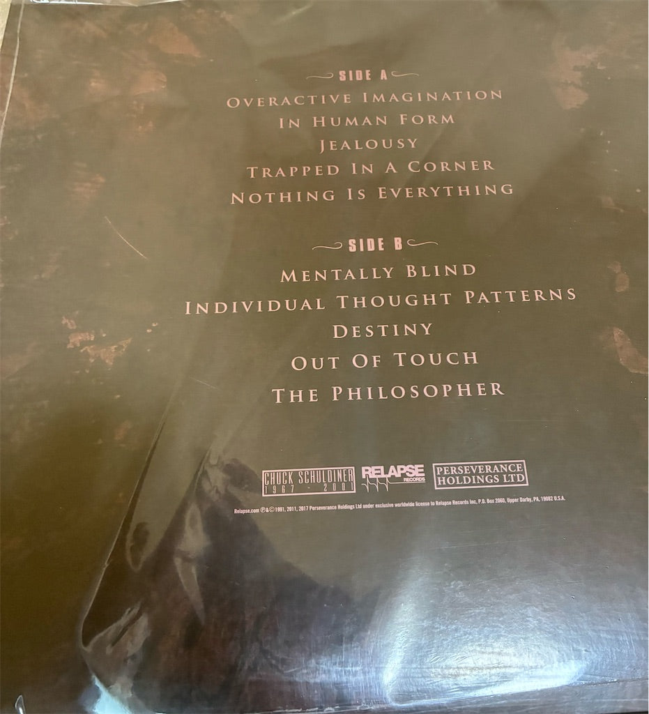 Death【Individual Thought Patterns】新品レコード