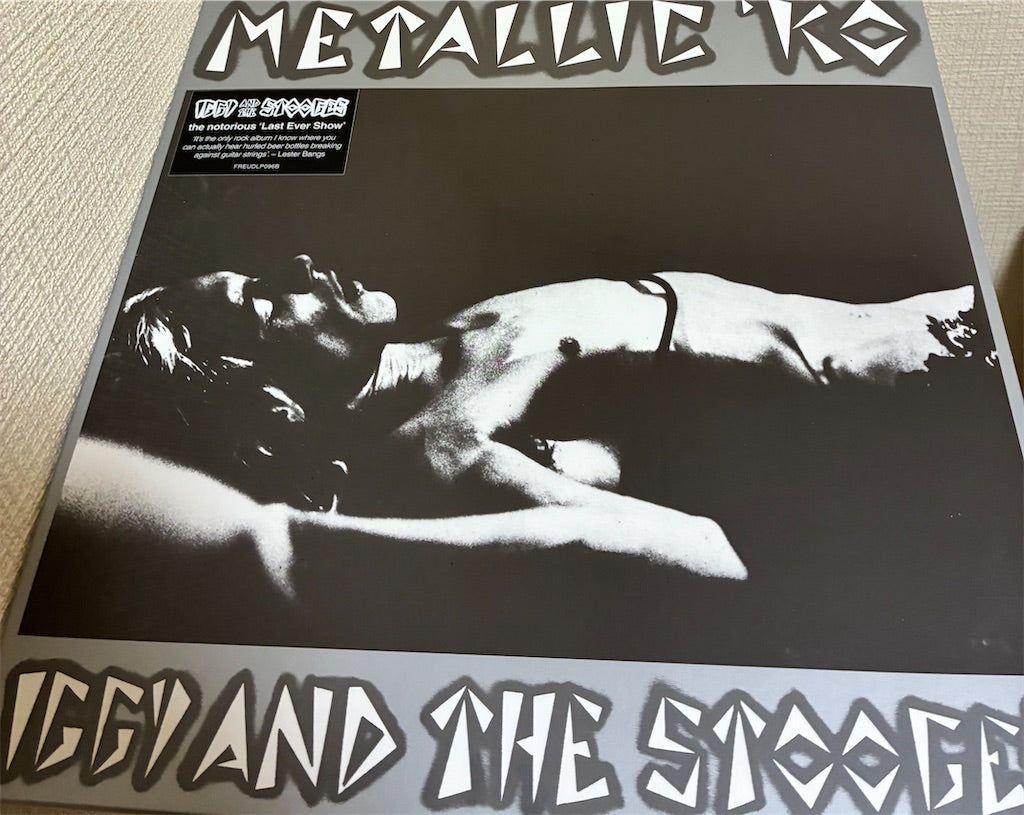 Iggy and the Stooges【Metallic K.O.】新品レコード