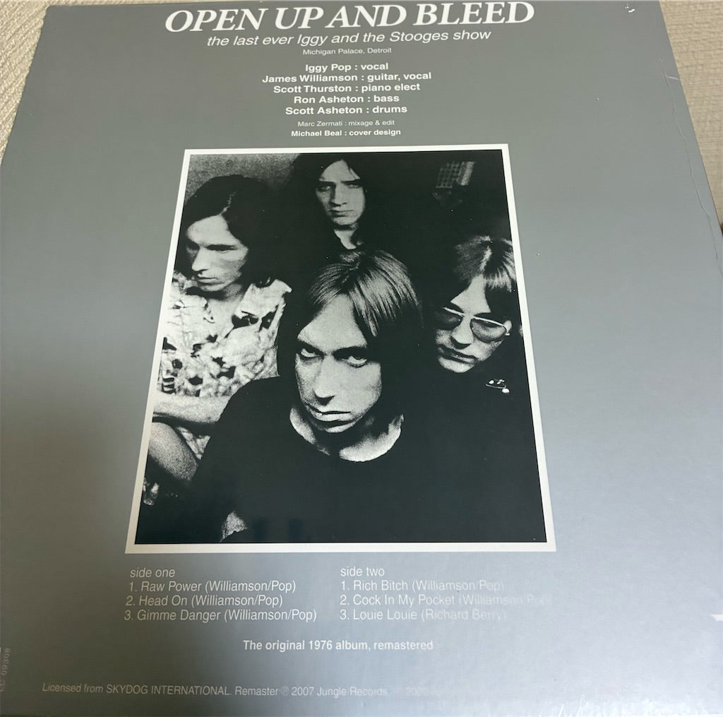 Iggy and the Stooges【Metallic K.O.】新品レコード