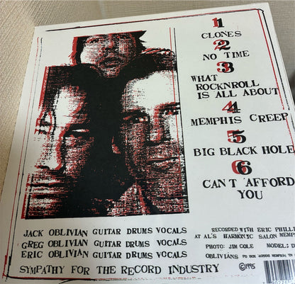 Oblivians【Six of the Best】新品レコード