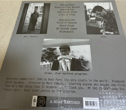My Dad Is Dead【Peace, Love & Murder】新品レコード