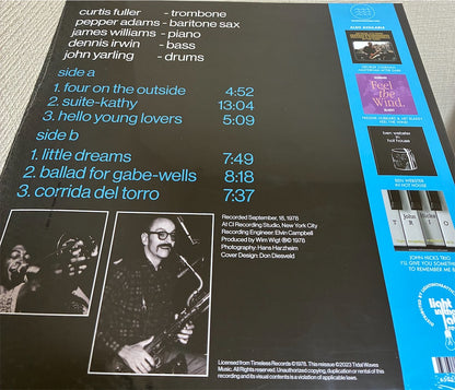 Curtis Fuller【Four On The Outside】新品レコード