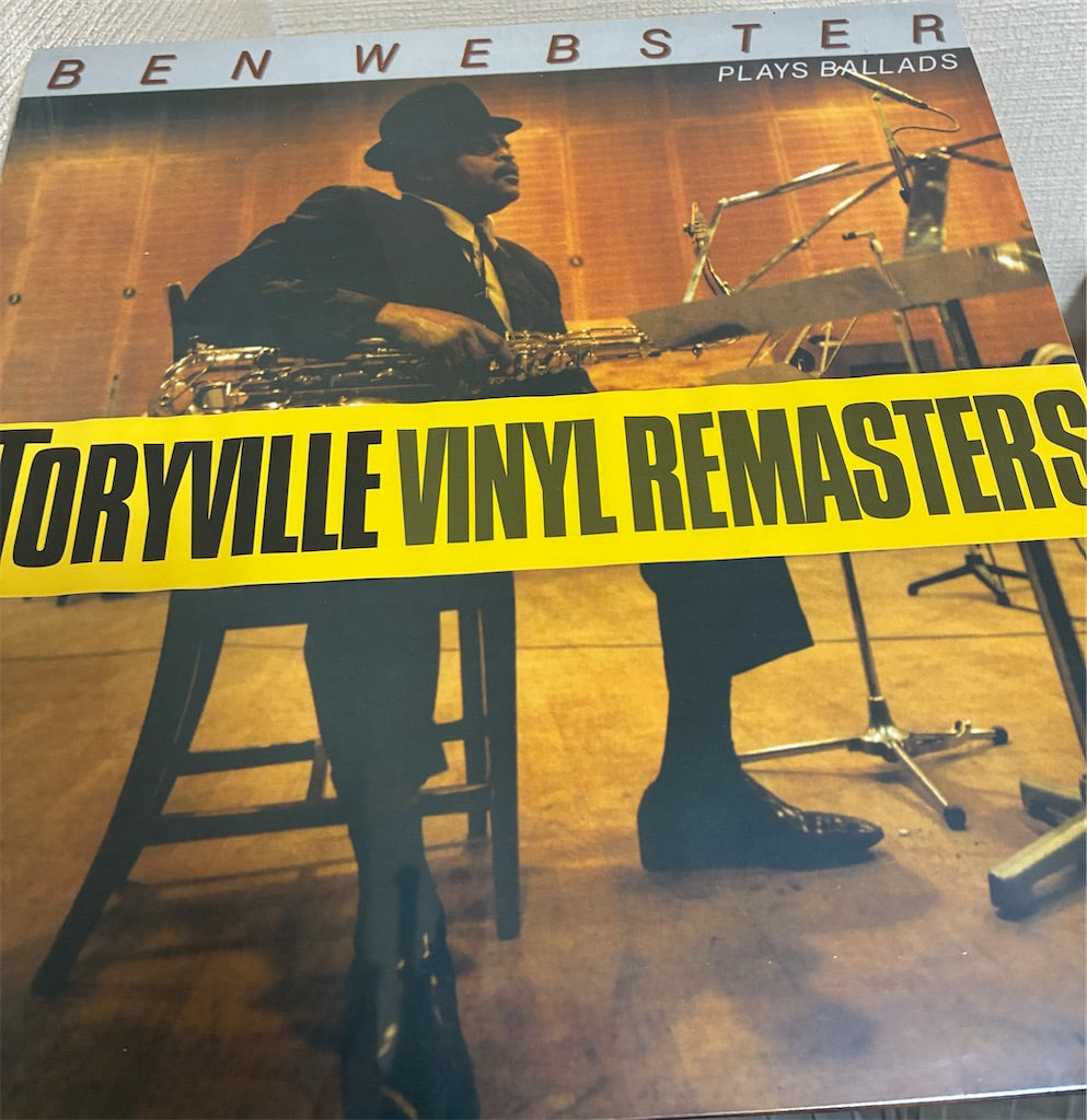 Ben Webster【Plays Ballads】新品レコード