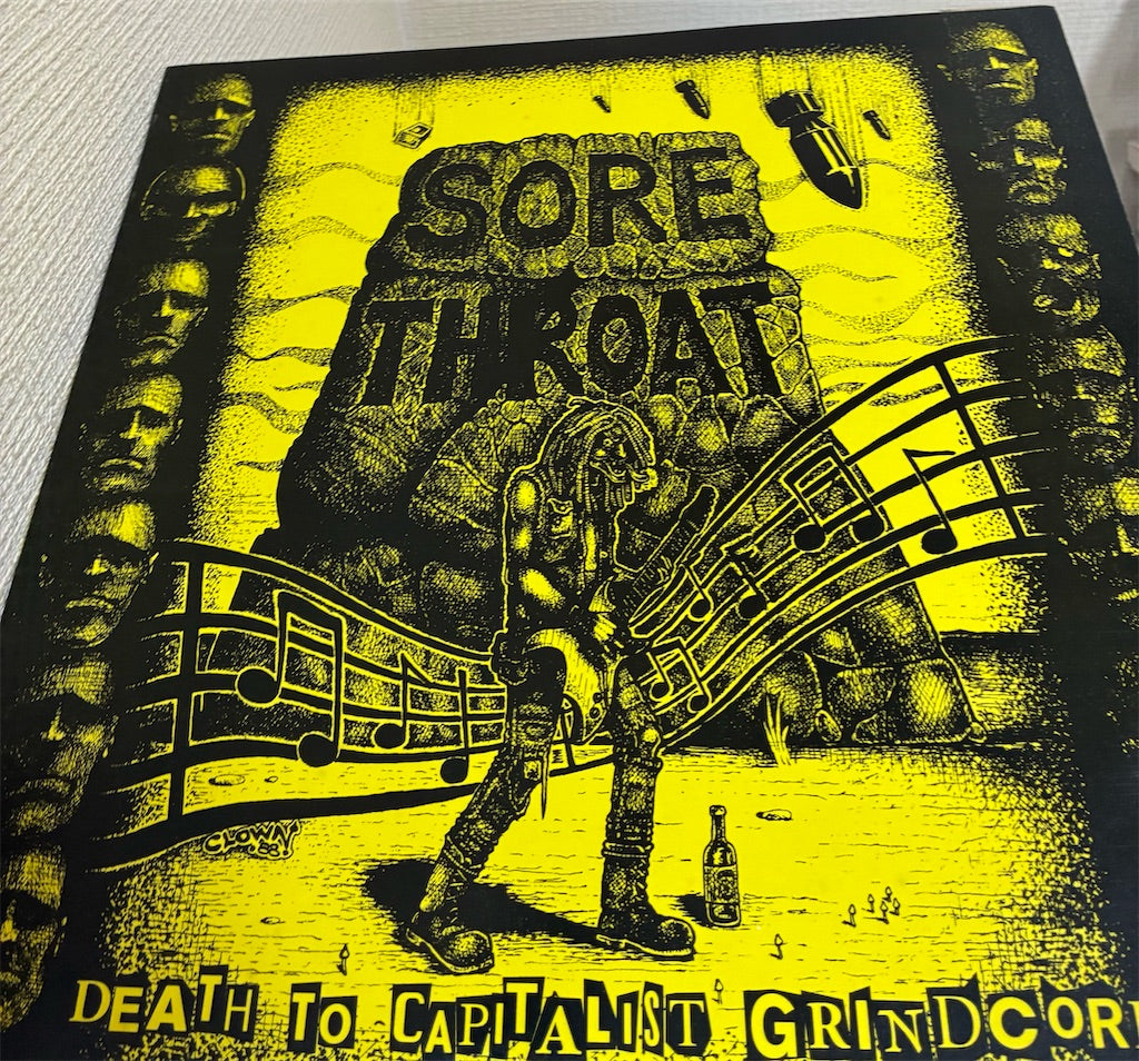 Sore Throat【Death To Capitalist Grindcore】中古レコード