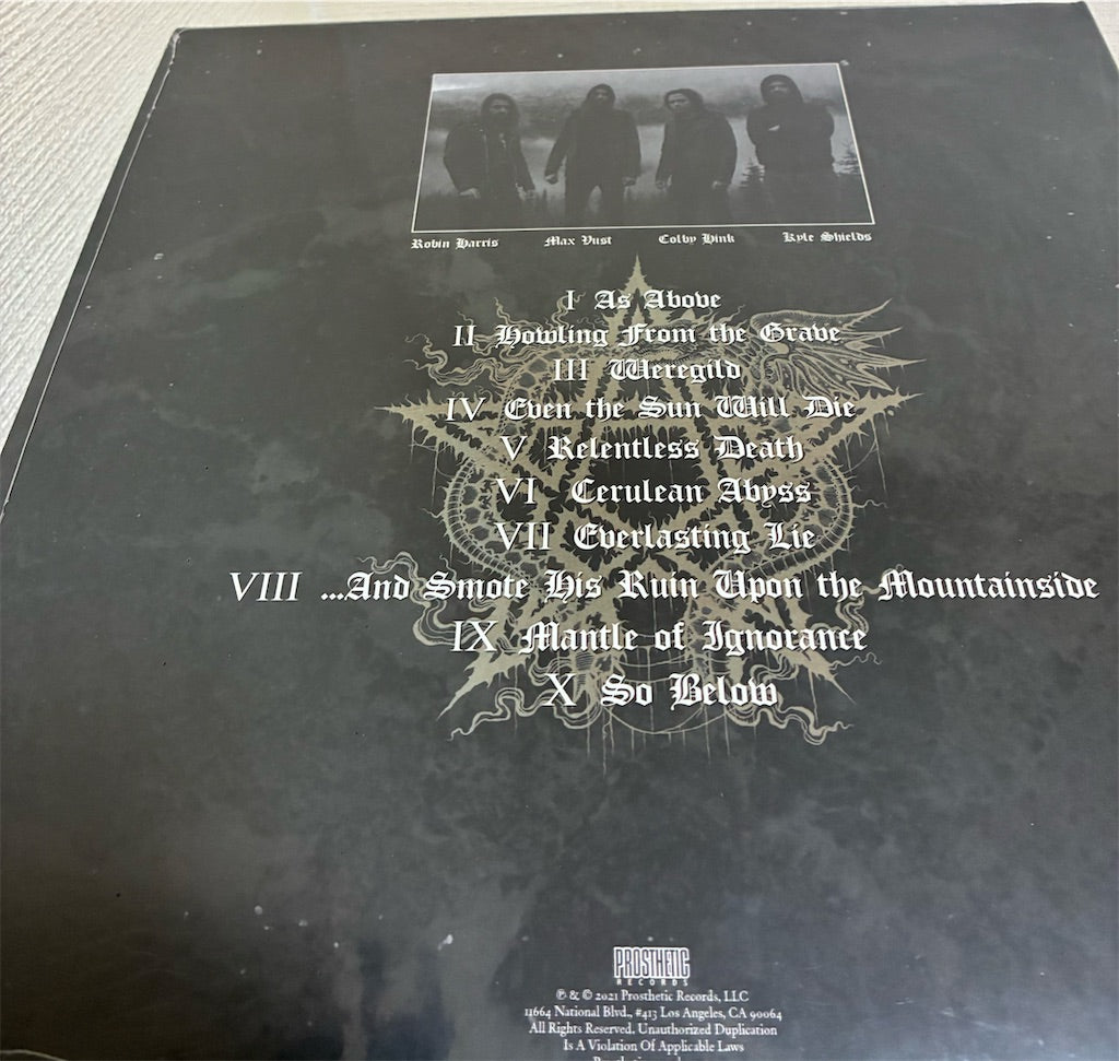 Wormwitch【Strike Mortal Soil】新品レコード