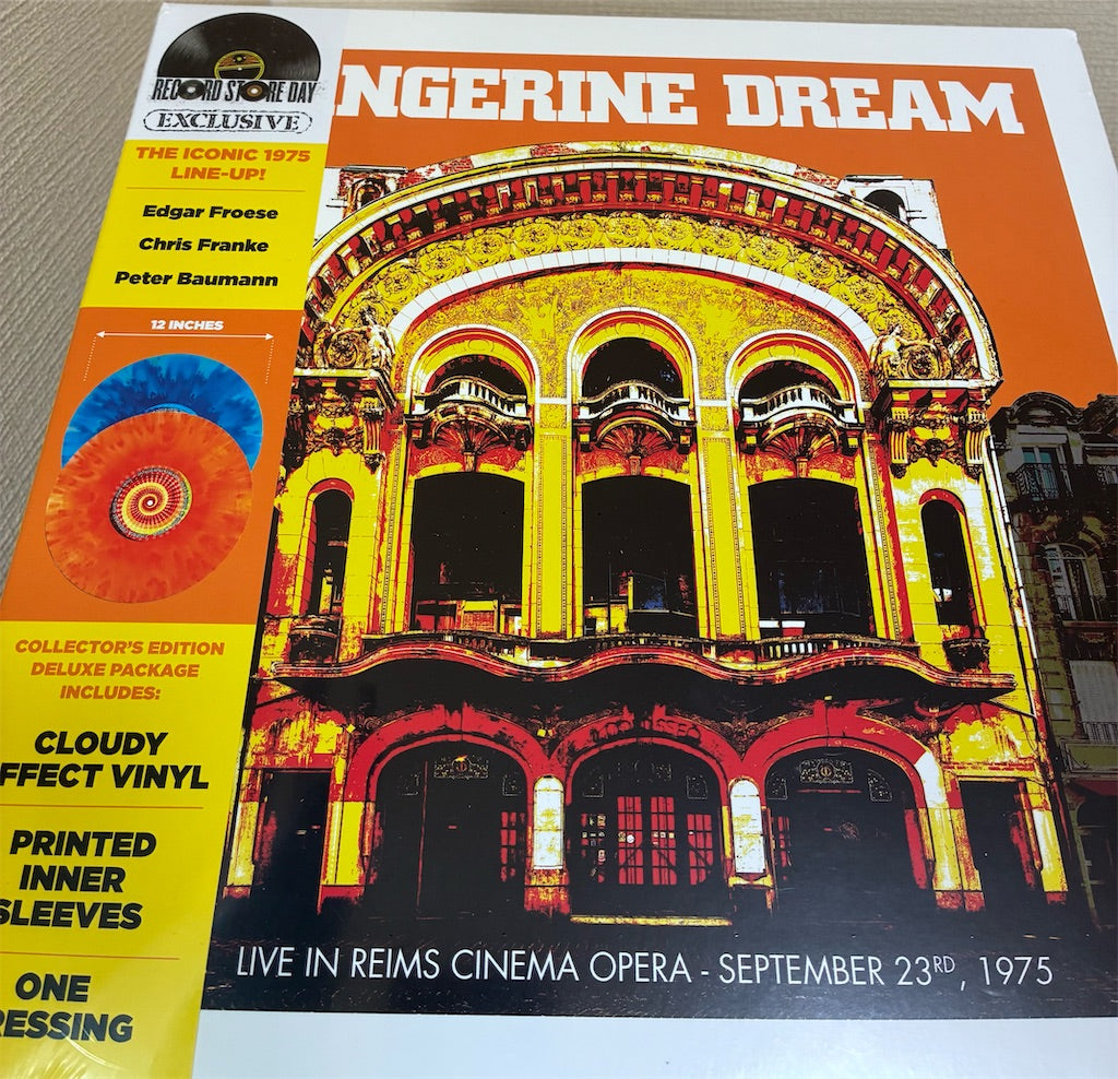 Tangerine Dream【Live At Reims Cinema Opera (September 23rd, 1975)】中古レコード