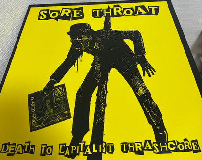 Sore Throat【Death to Capitalist Thrashcore】中古レコード