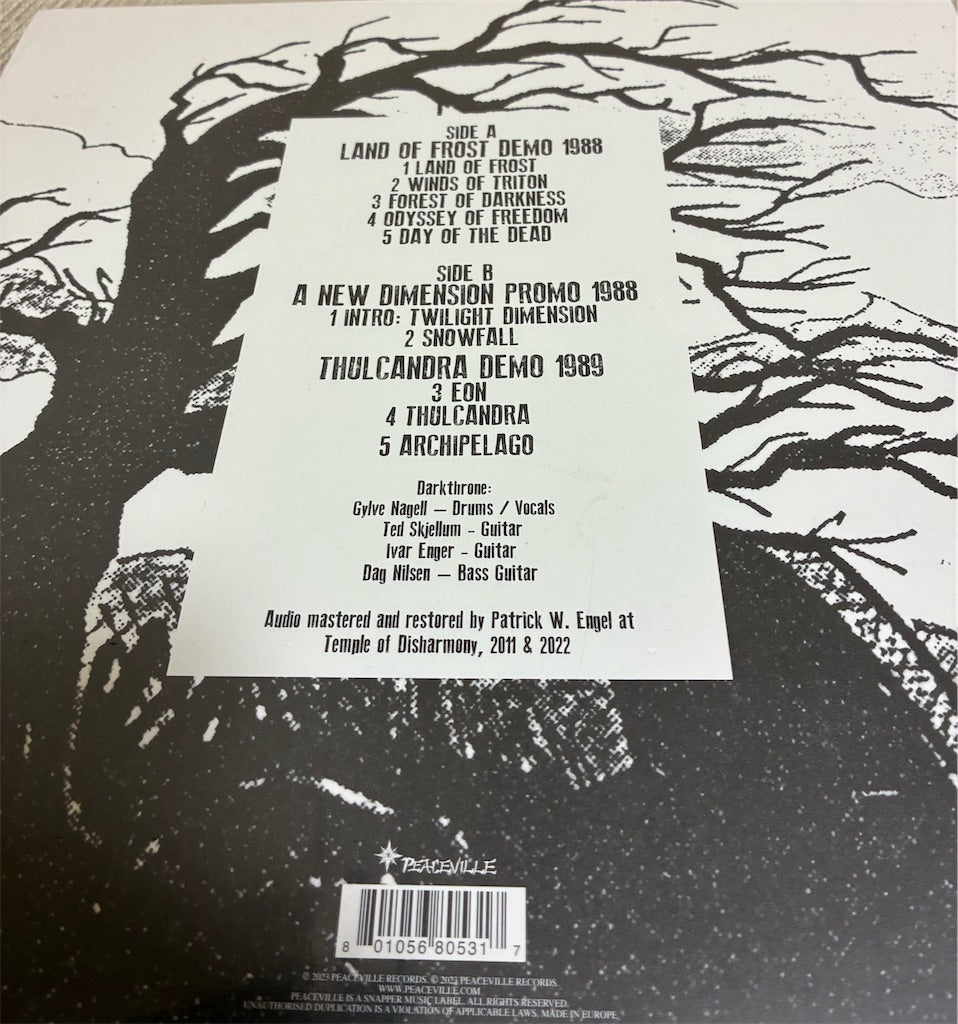 Darkthrone【Thulcandra】新品レコード