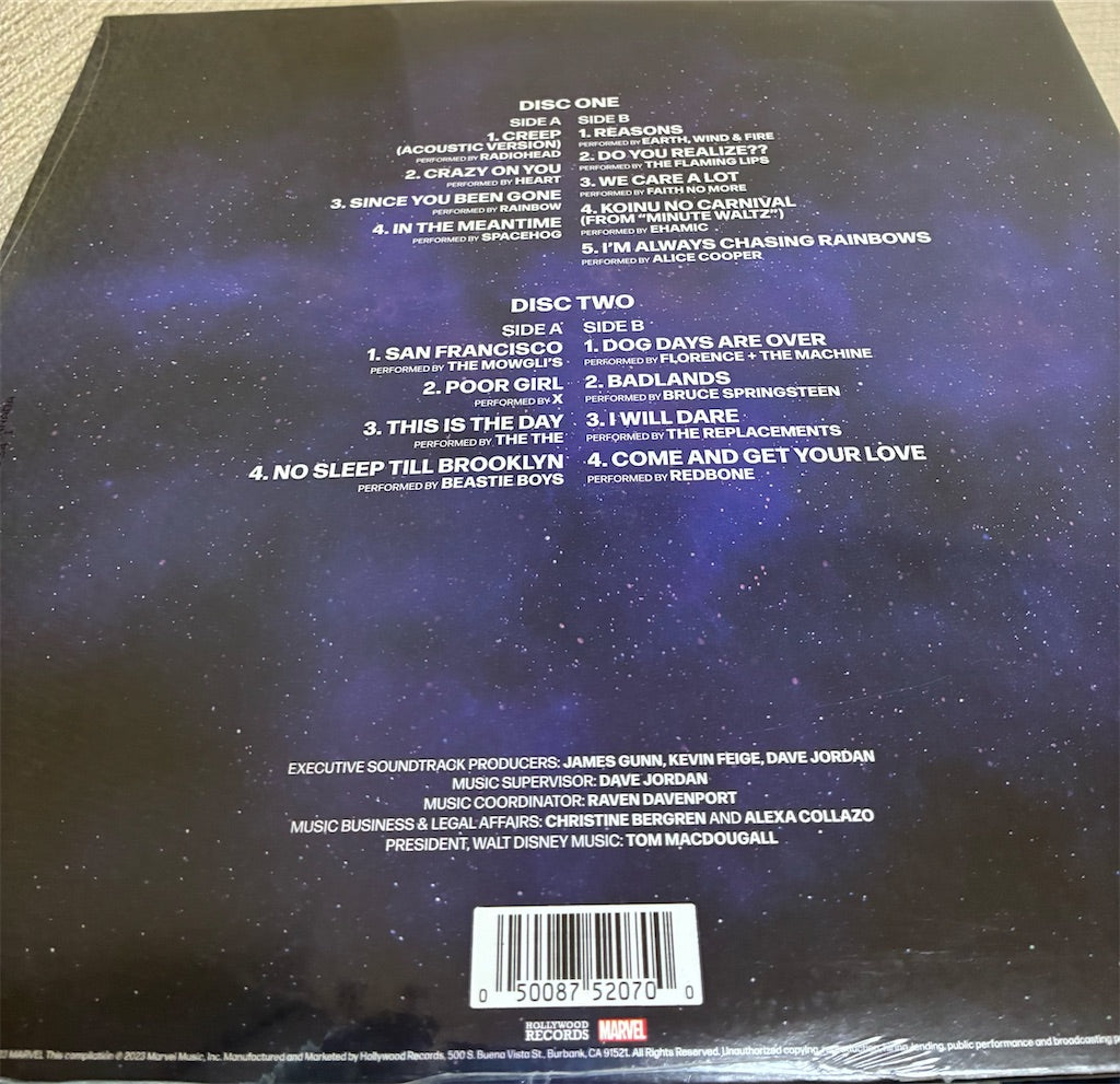 【ガーディアンズ・オブ・ギャラクシー：VOLUME 3 サウンドトラック　Guardians of the Galaxy Vol. 3: Awesome Mix Vol. 3】新品レコード