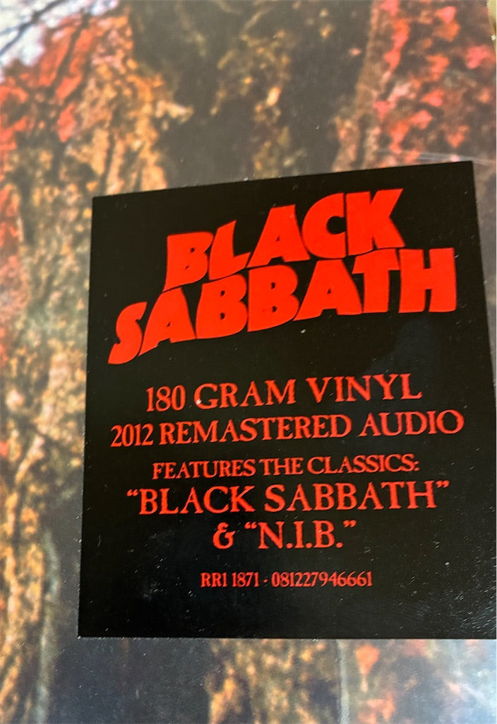 Black Sabbath【Black Sabbath】新品レコード