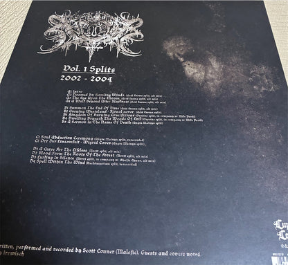 Xasthur【Vol. 1 Splits 2002 - 2004】新品レコード