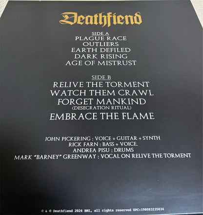 DEATHFIEND【Dark Rising】中古レコード