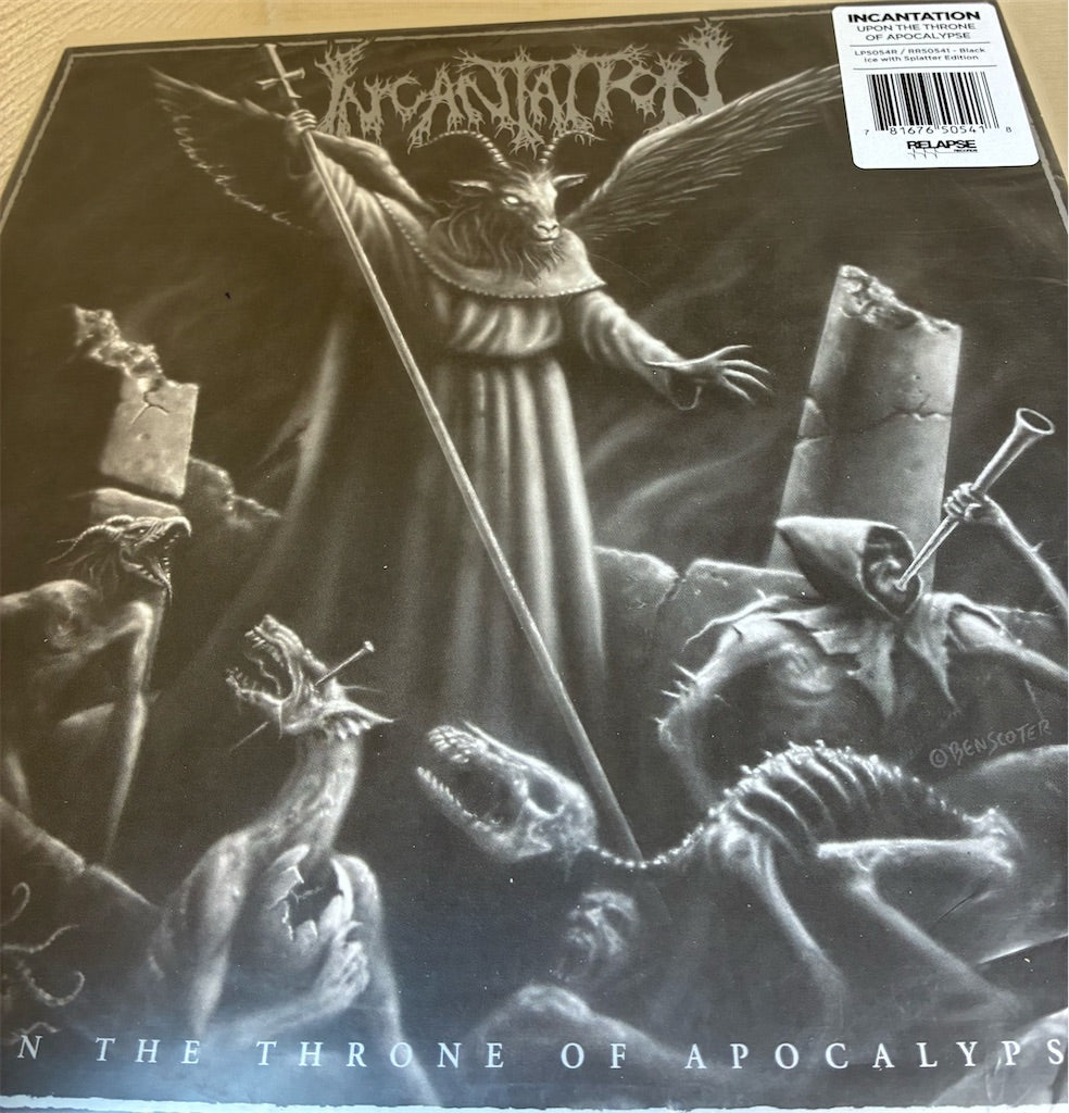 Incantation【Upon the Throne of Apocalypse】新品レコード