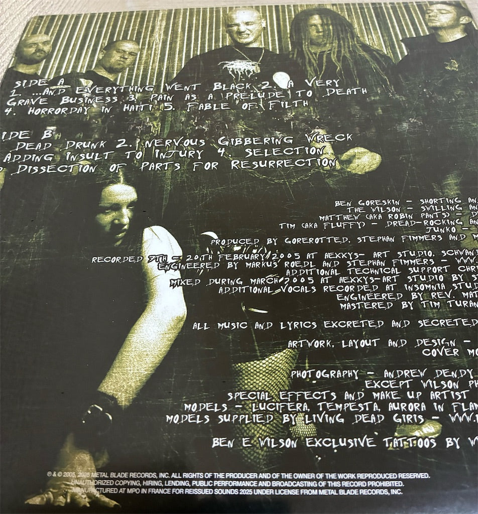 Gorerotted【A New Dawn For The Dead】新品レコード
