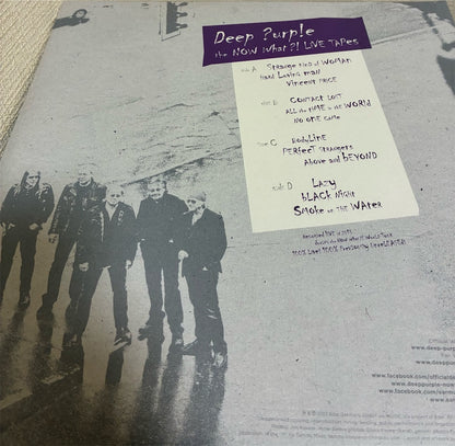 Deep Purple【The Now What?! Live Tapes】新品レコード