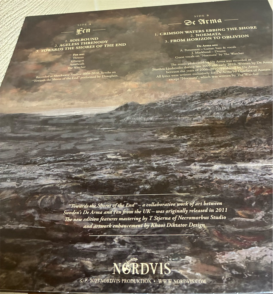 Fen & De Arma【Towards the Shores of the End】新品レコード