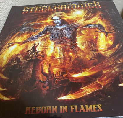 Chris Boltendahl's Steelhammer【Reborn In Flames】新品レコード