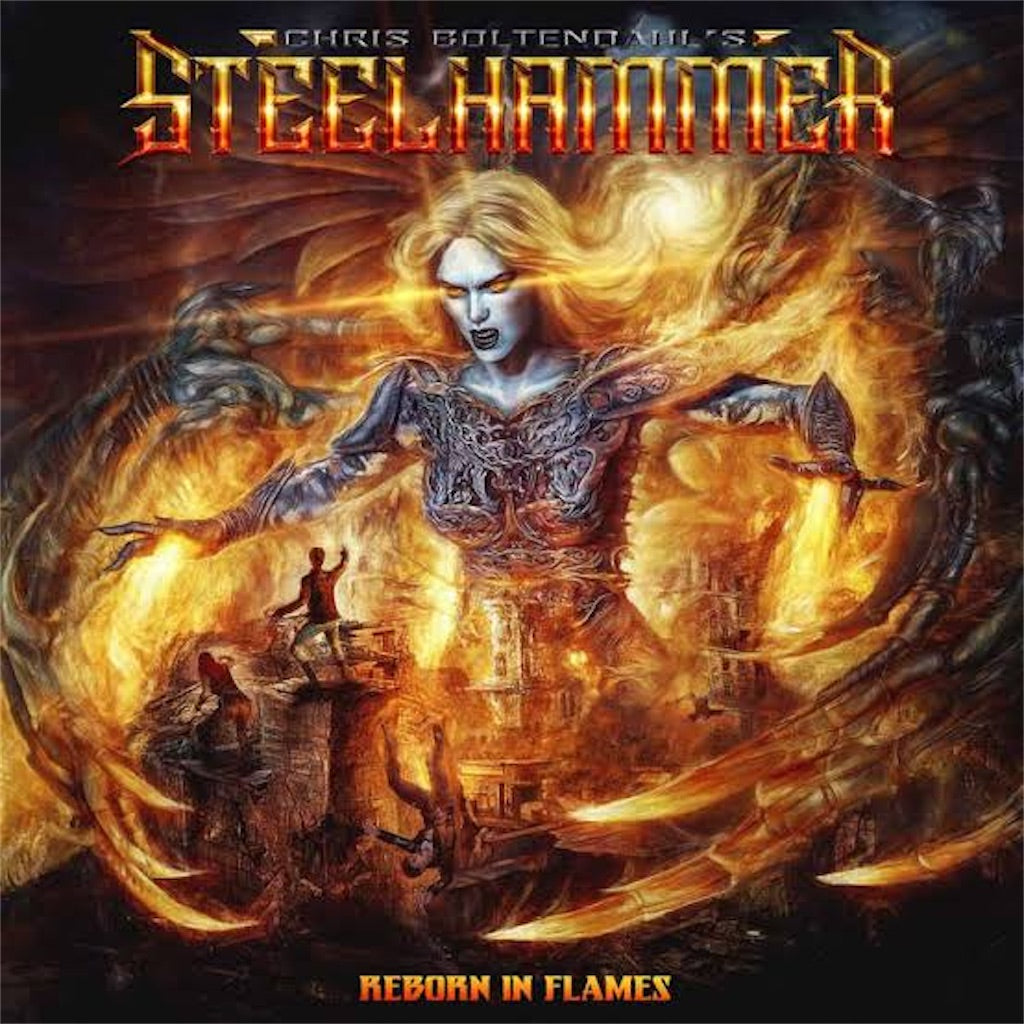 Chris Boltendahl's Steelhammer【Reborn In Flames】新品レコード