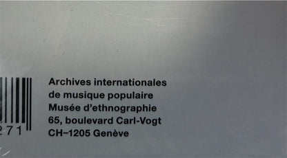 【Centrafrique: Musique pour sanza en pays gbaya 中央アフリカ：グバヤ人のサンザ音楽】新品レコード
